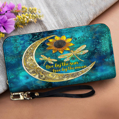 Lorva Leather Wallet Live By The Sun Love By The Moon