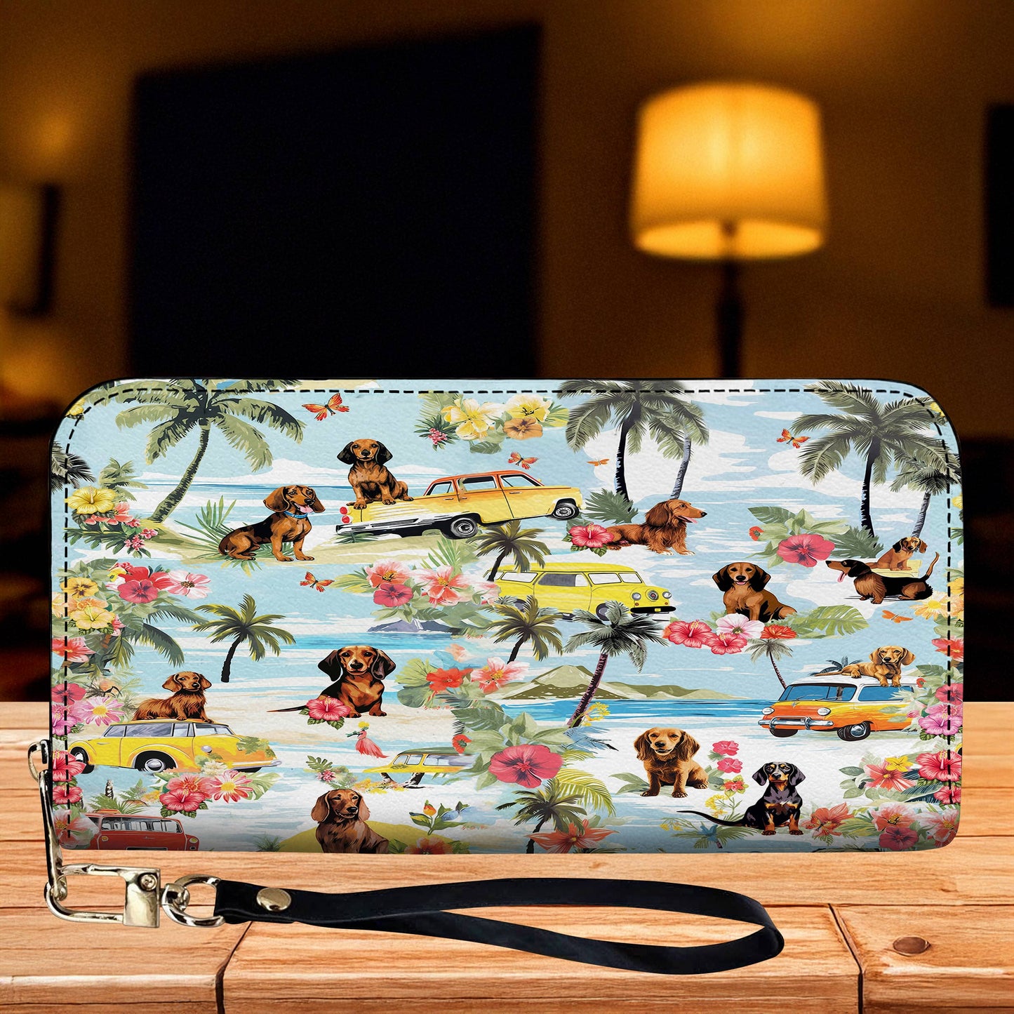 Lorva Leather Wallet Doxie Beach Drive