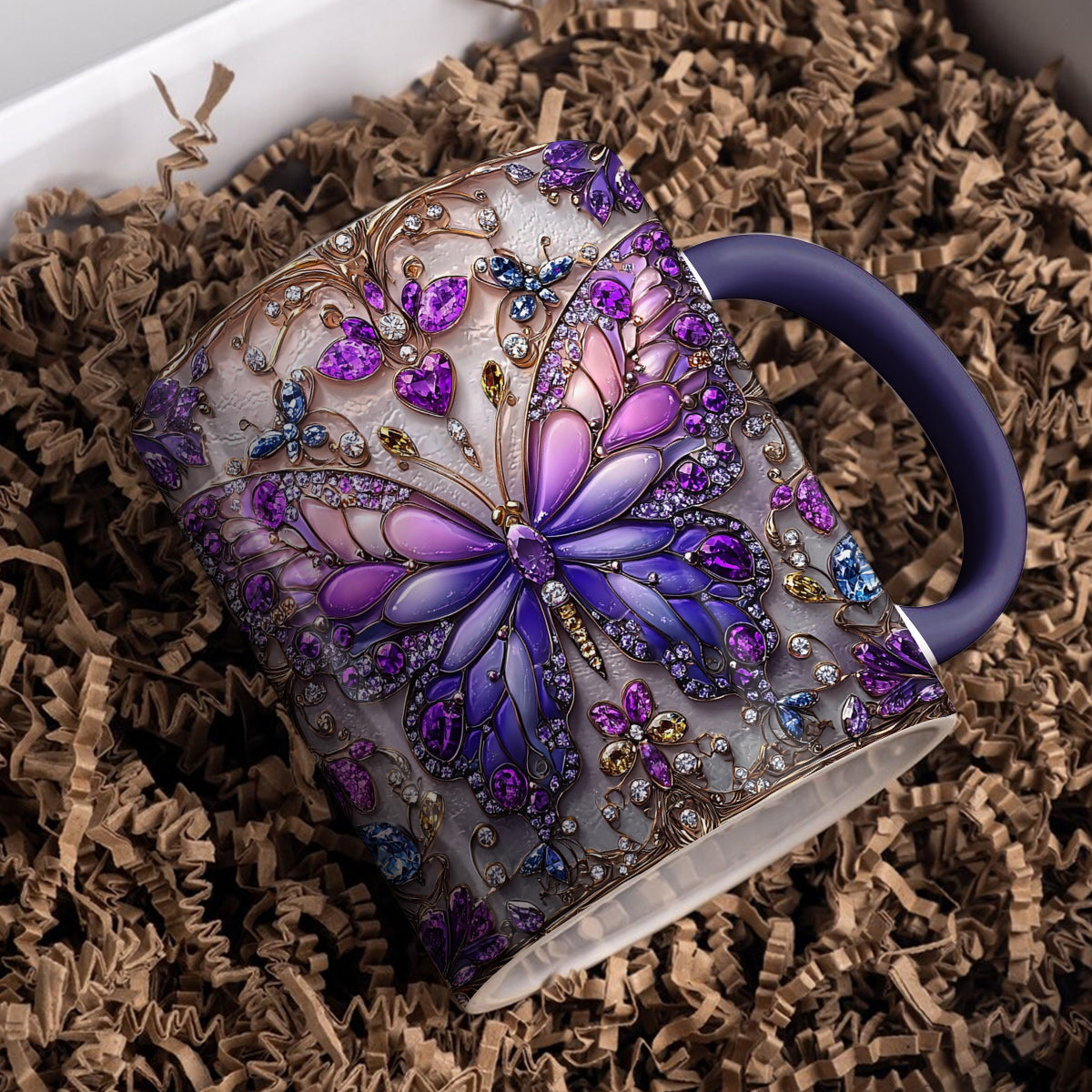 Lorva Acent Mug Gentle Butterfly