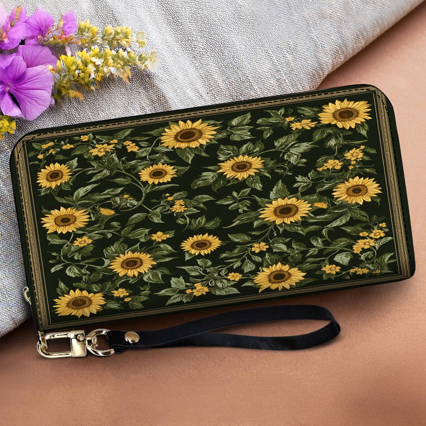 Lorva Leather Wallet Vintage Sunbeam