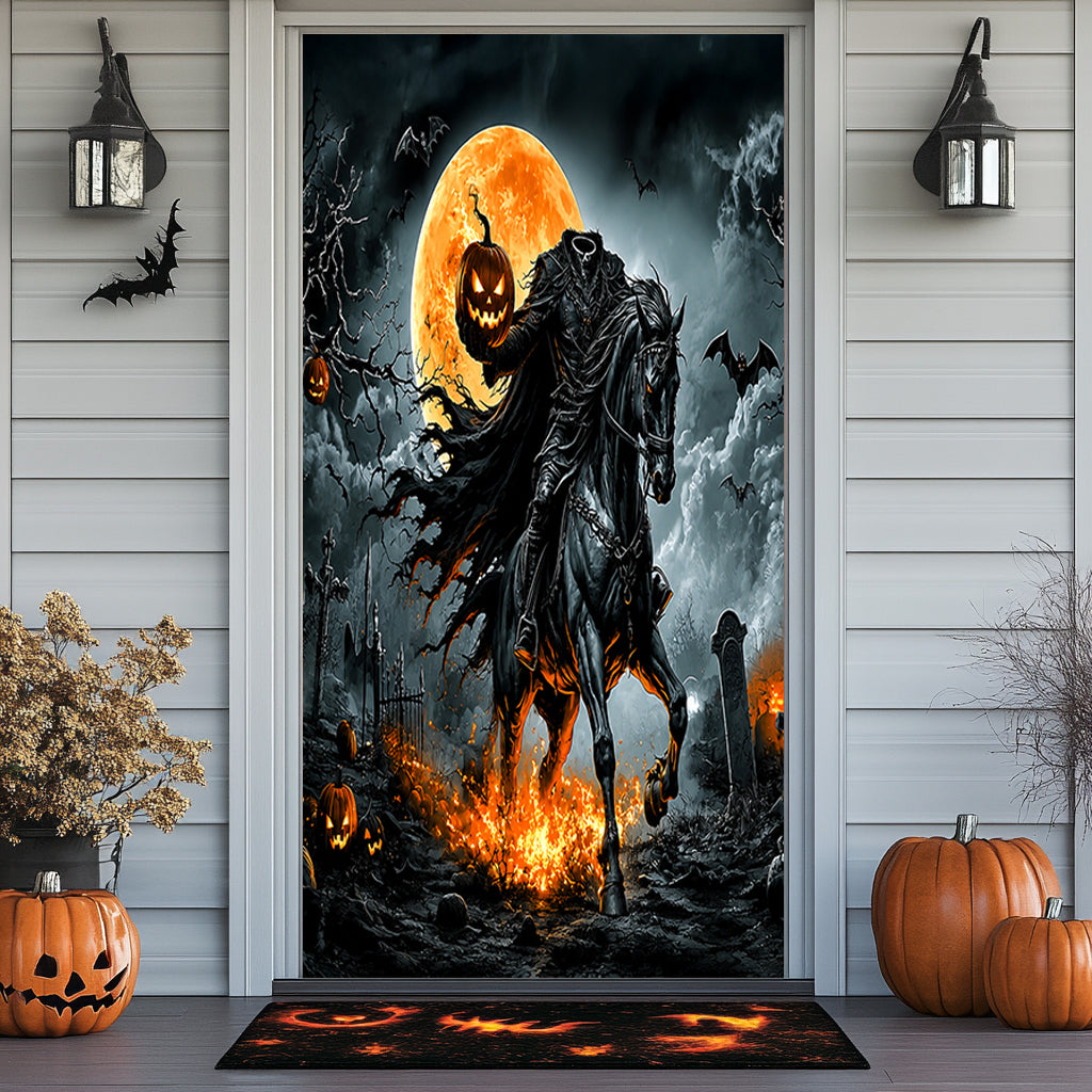 Lorva Halloween Door Cover Legend Of The Headless Rider