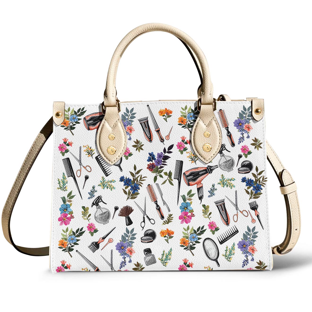 Lorva Leather Bag Hairstylist’s Elegance