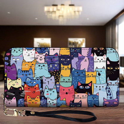Lorva Leather Wallet Meowtiverse