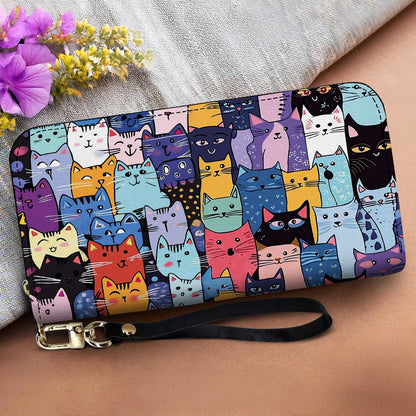 Lorva Leather Wallet Meowtiverse