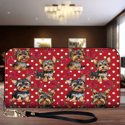Lorva Leather Wallet Rosey Pup