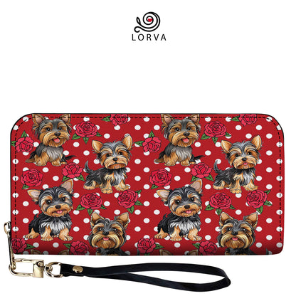 Lorva Leather Wallet Rosey Pup
