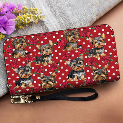 Lorva Leather Wallet Rosey Pup
