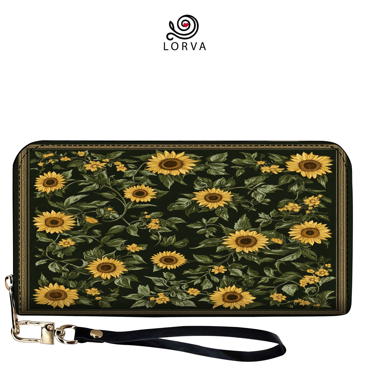 Lorva Leather Wallet Vintage Sunbeam