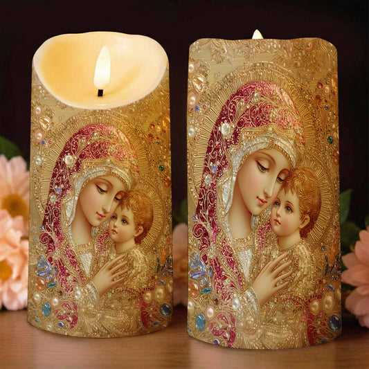Lorva LED Candle Heavenly Pearl Luxe