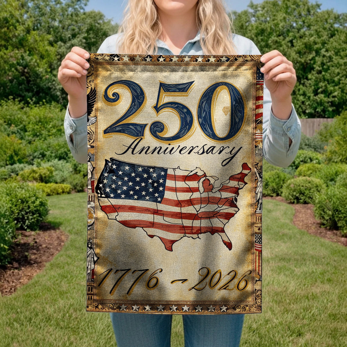 Lorva Garden Flag Majestic Origins