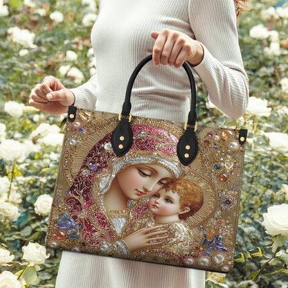 Lorva Leather Bag Heavenly Pearl Luxe