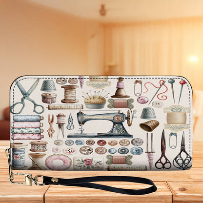 Lorva Sewing Leather Wallet Threaded Memories