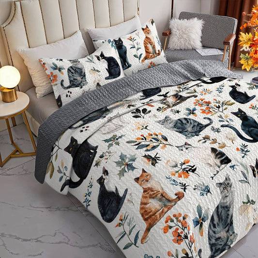 Lorva All Season Quilt 3-Piece Set Autumn Dreams