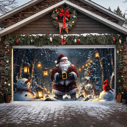 Lorva Christmas Garage Door Banner Decoration Christmas Delight