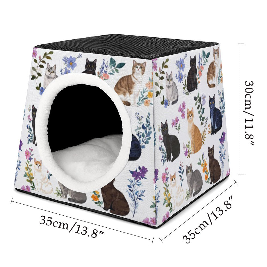 Lorva Capsule pet Waterloo Charming Floral Cats