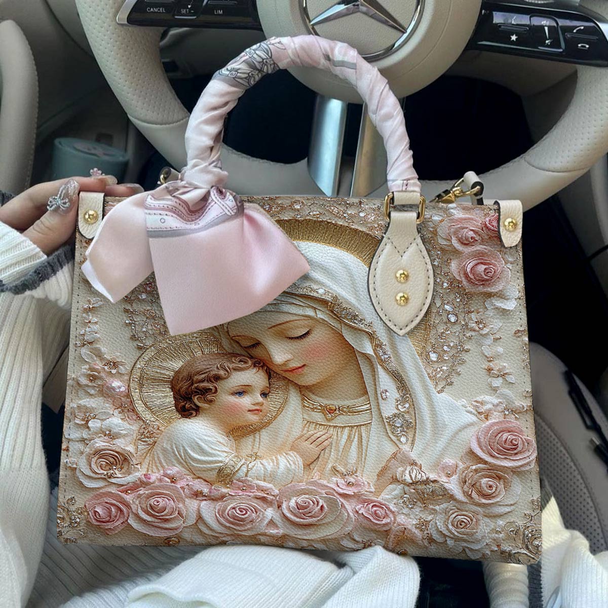Lorva Leather Bag Eternal Rose Devotion
