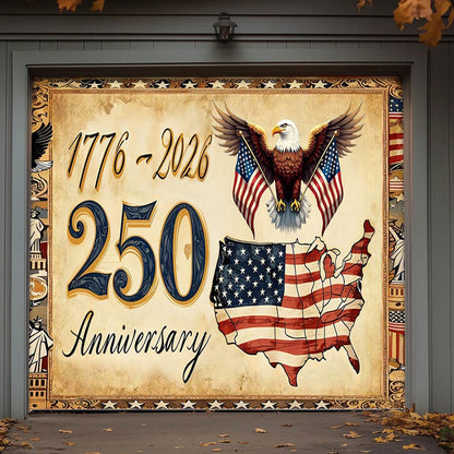 Lorva Garage Door Banner Decoration Majestic Origins