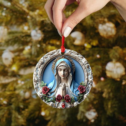 Lorva 2D Acrylic Ornament Sacred Heart Virgin Mary