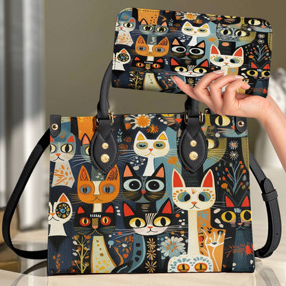 Lorva Leather Bag Curious Folk Cats