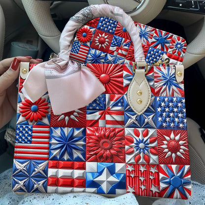 Lorva Leather Bag Sunshine American